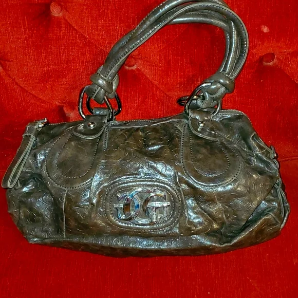 Guess Brown leather bag - Picture 1 of 8